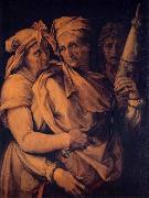 Francesco Salviati The Three Fates oil